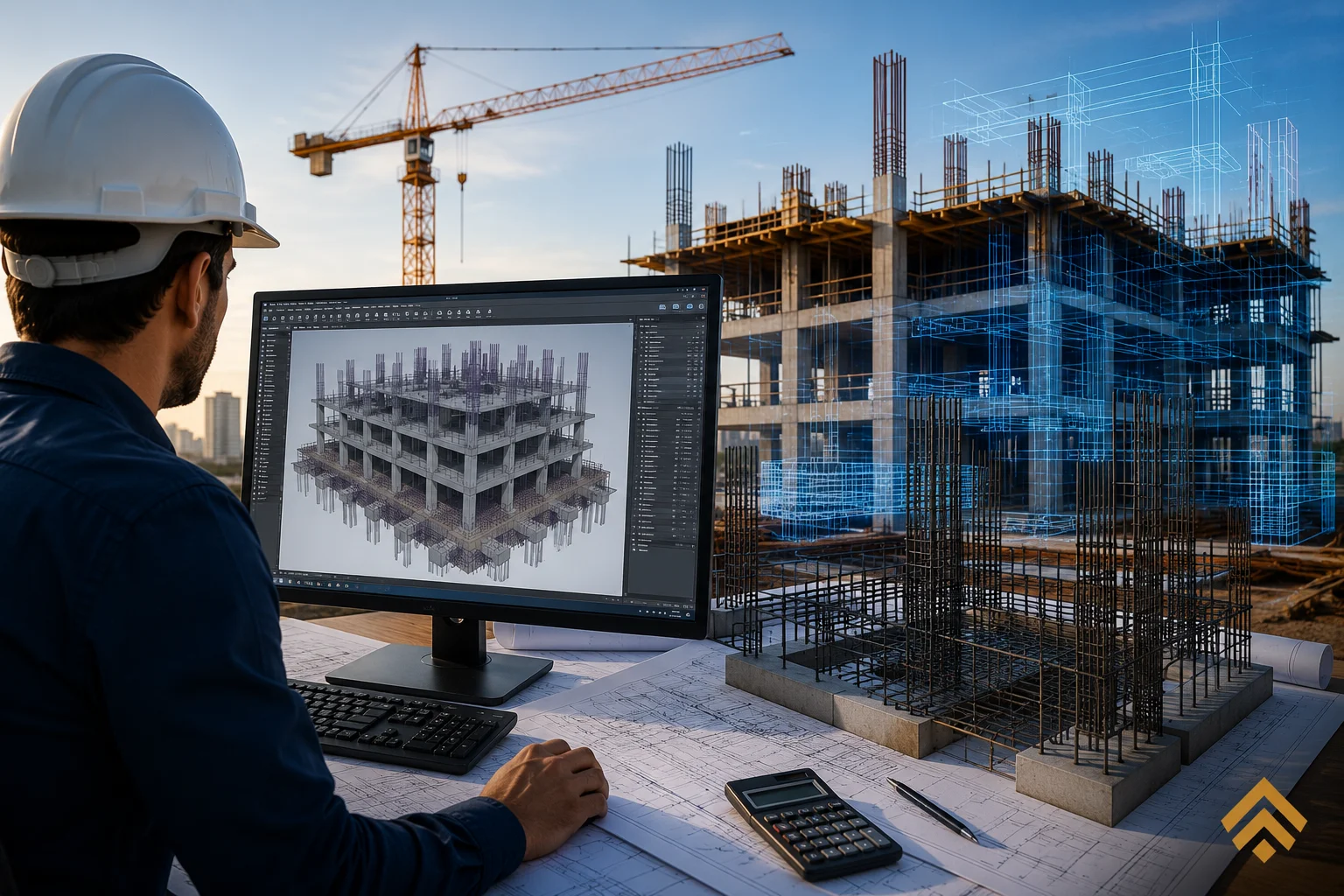 Como o BIM está transformando os projetos de estruturas, fundações e concreto armado na Engenharia