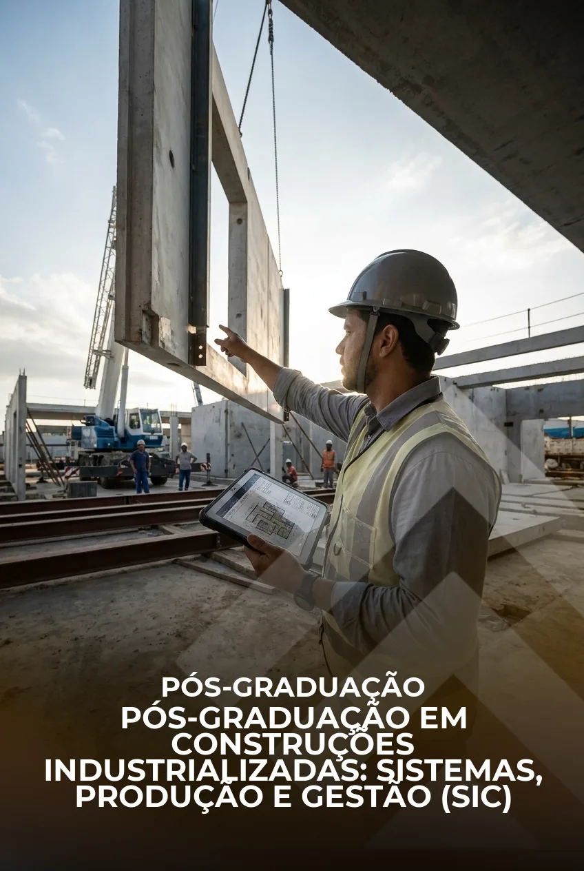 Pós-graduação em Construções Industrializadas: Sistemas, Produção e Gestão (SIC)