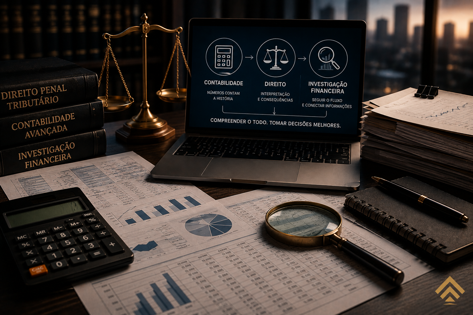 Contabilidade, Direito e investigação financeira: por que essas áreas precisam trabalhar juntas?