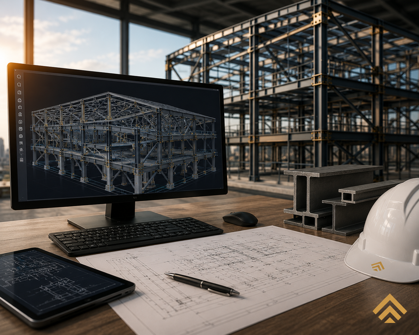 Como o BIM está transformando os projetos de estruturas metálicas e impulsionando a produtividade na construção civil