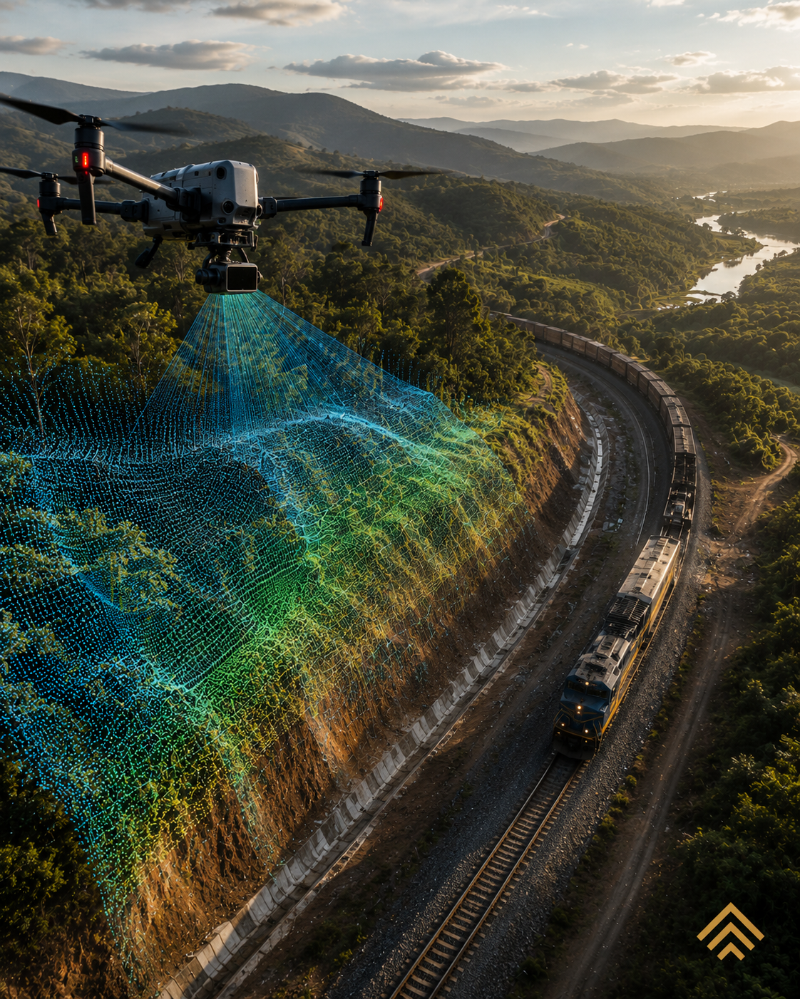 BIM Geotécnico, GIS, drones e Digital Twins: como a tecnologia está transformando a gestão da infraestrutura ferroviária