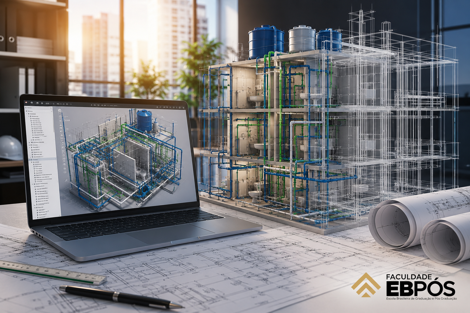 Projetos hidrossanitários em BIM: mais qualidade, menos retrabalho