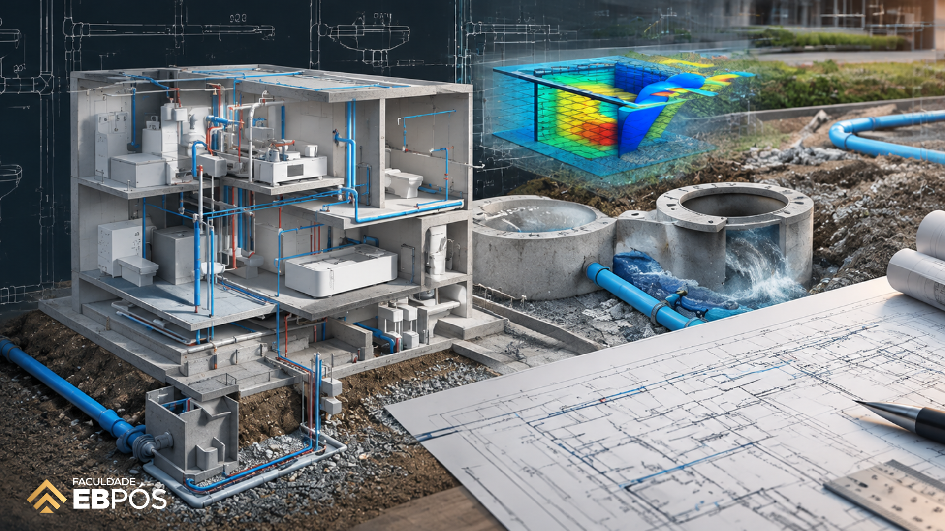 Do CAD ao BIM: a transformação que mudou a forma de projetar instalações hidrossanitárias