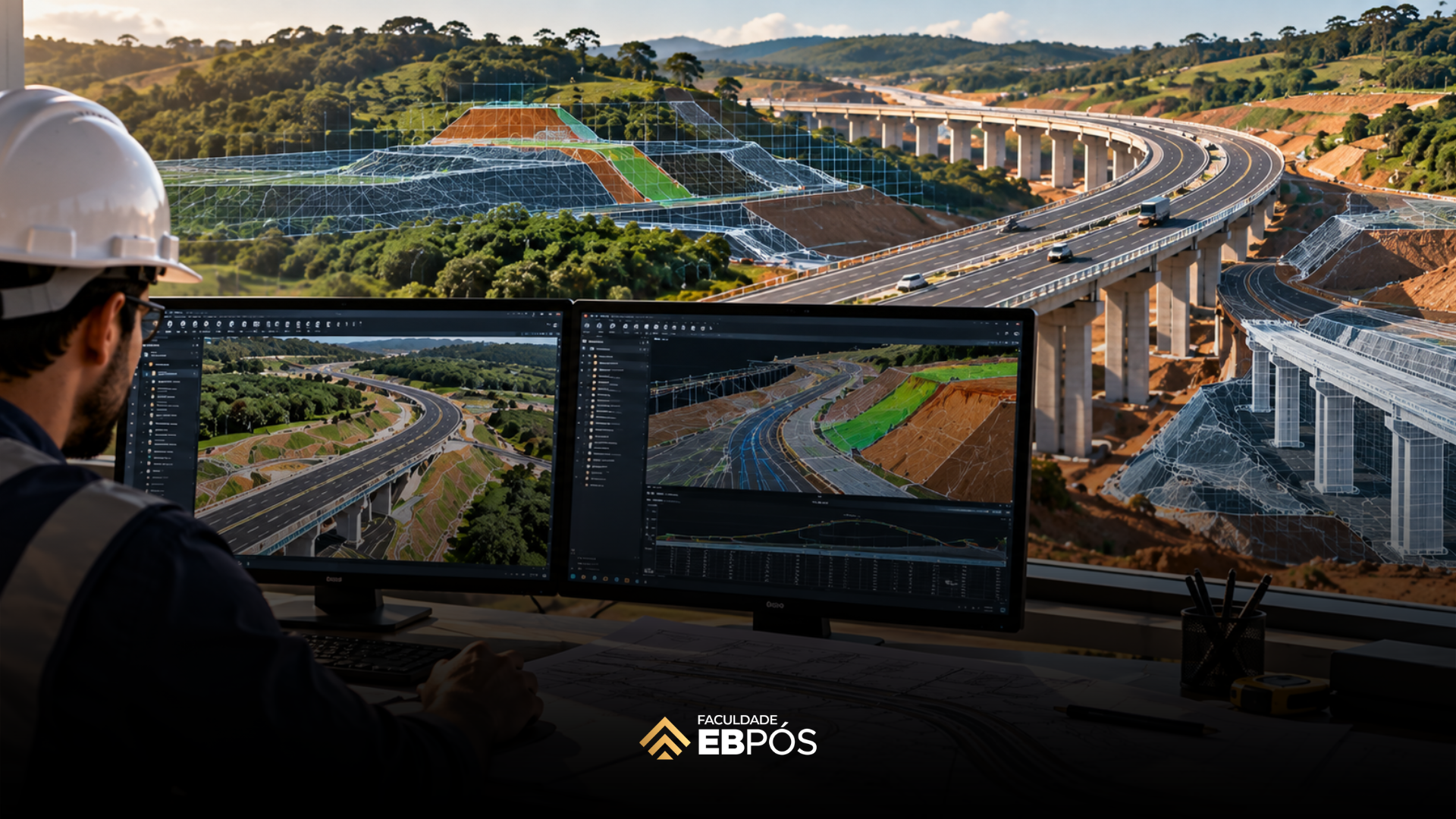 Do estudo ao detalhamento: como o BIM transforma o desenvolvimento de projetos rodoviários