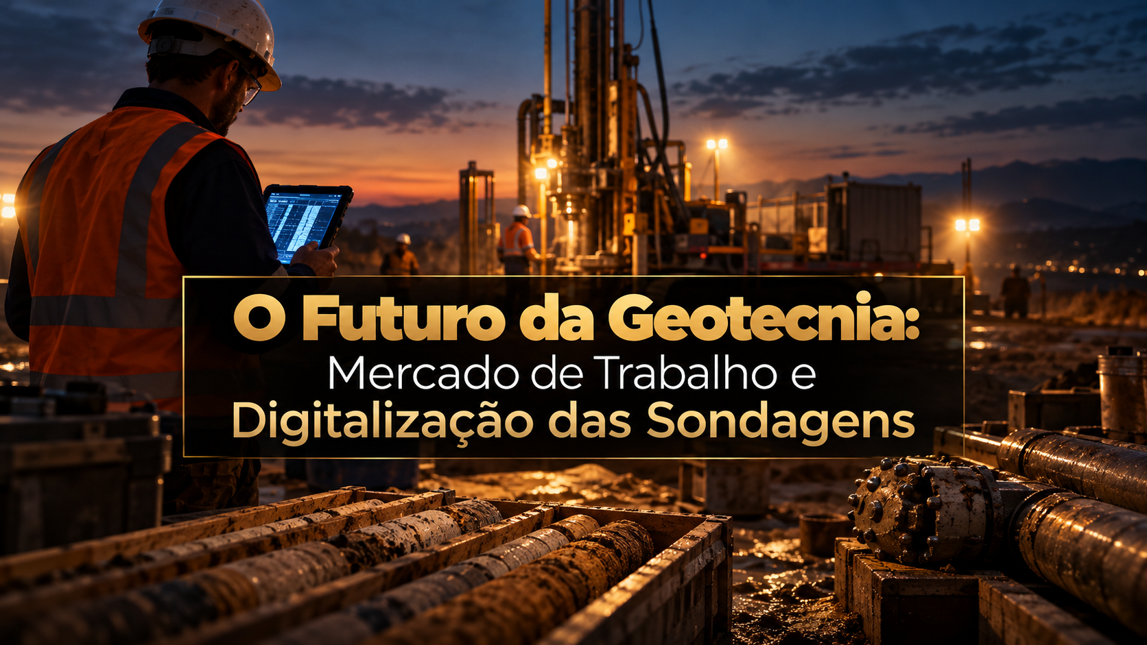 O Futuro da Geotecnia: Mercado de Trabalho e Digitalização das Sondagens