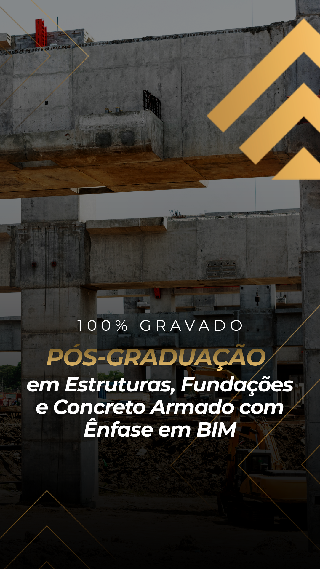 Pós-graduação em Estruturas, Fundações e Concreto Armado em BIM