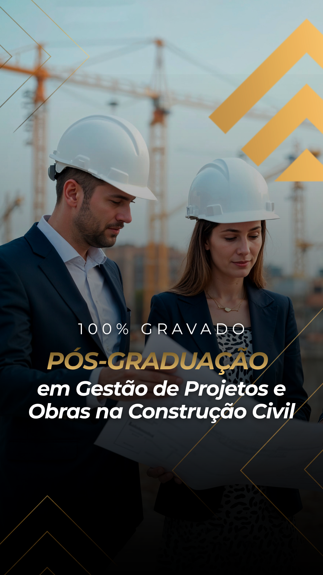 Pós-graduação em Gestão de Projetos e Obras na Construção Civil